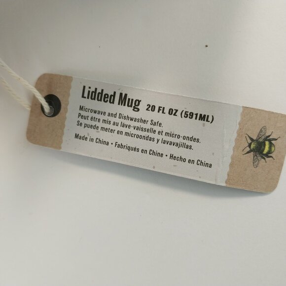 Queen Bee Speckled Mug with Lid - Picture 6 of 8